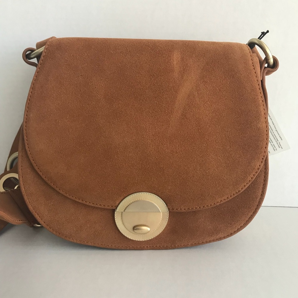Foley + Corinna Brown Suede Woman’s Shoulder Bag